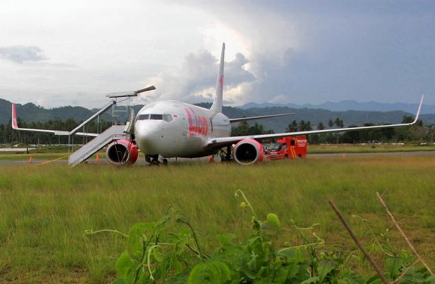 Flights from the airport were canceled for several hours. 