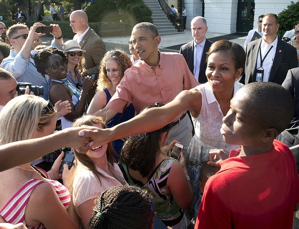 Pictures Claim Saudi National Abdul Rahman Ali Alharbi at White House for Independence Day 4th of July Party