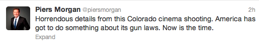 Blame game starts in Colorado shootings