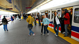 Passengers stepping off the SkyTrain could soon be greeted by explosive-sniffing dog patrols.