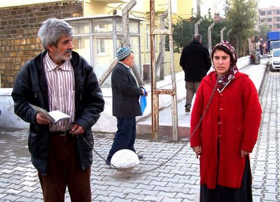 Turkish father and daughter