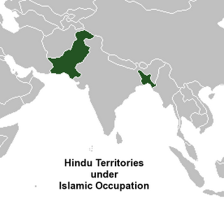 Picture: Map of Pakistan and Bangladesh