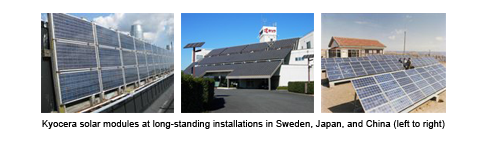 kyocera solar panels have long lifespan