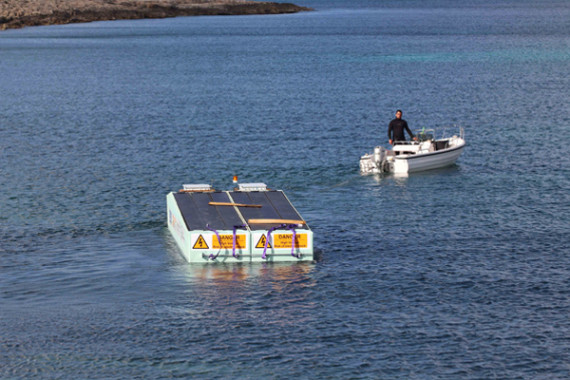 floating solar panels